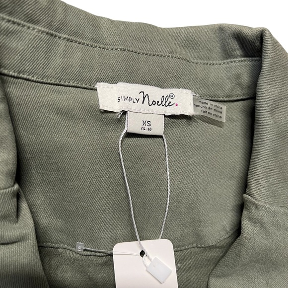 Simply Noelle NWT - Women’s Military Style Jacket Sz. 4-6 - Picture 4 of 7
